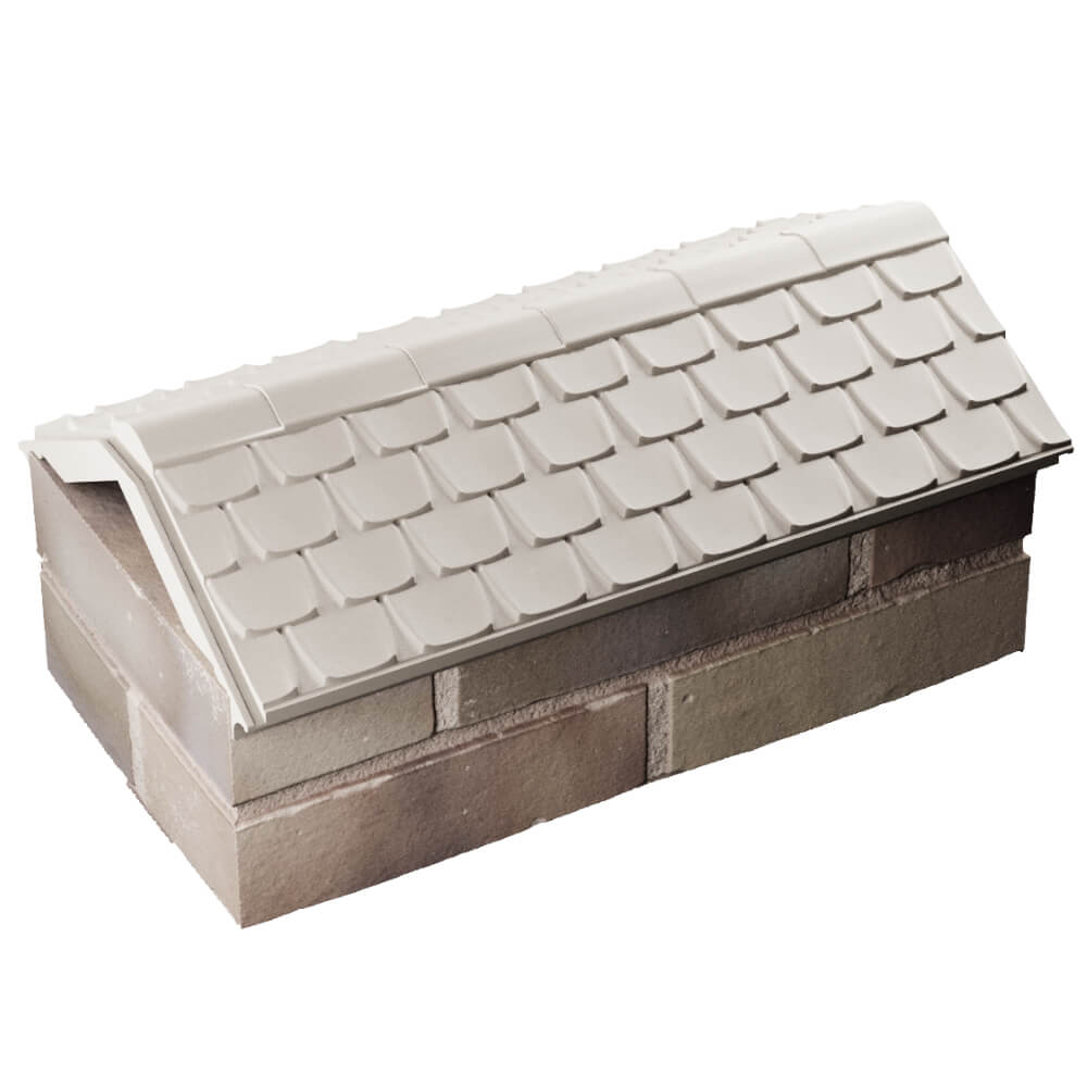 Парапет Zking Эльбрус Бежевый с посадкой на 1 кирпич (255мм) в Ульяновске фото