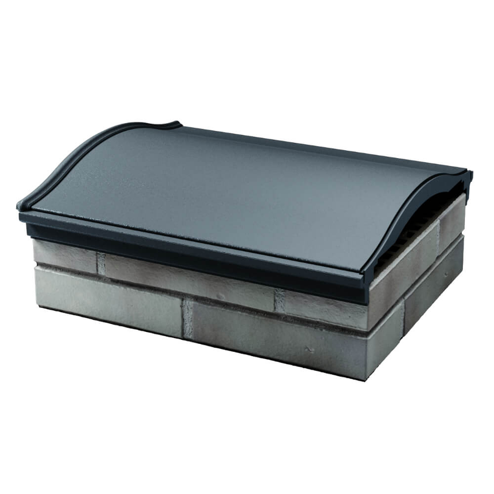 Парапет Zking Монблан Серый посадка на 1.5 кирпича (355/385мм) в Ульяновске фото