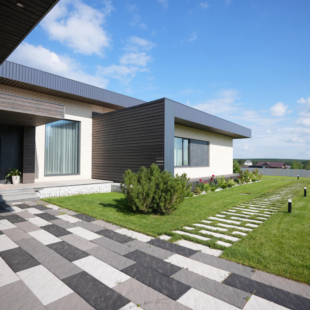 Шаговая плита STONE Светлая Галька 990х330х55мм в Ульяновске фото