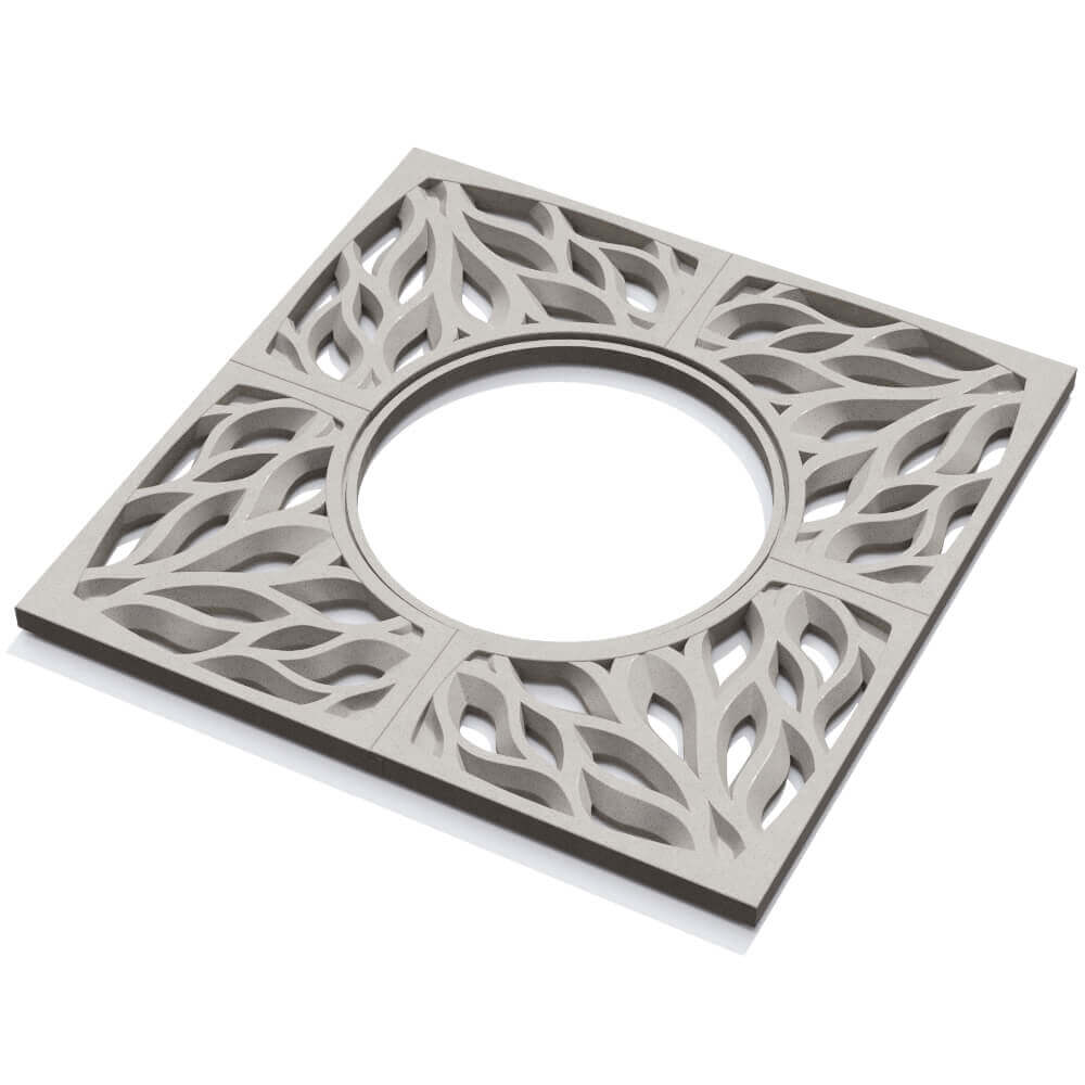 Приствольная решетка для дерева ZKING CRUST 1.2х1.2м Бежевая в Ульяновске фото