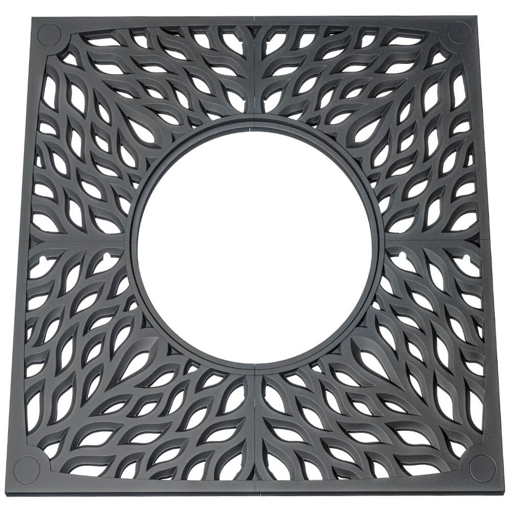 Приствольная решетка для дерева ZKING CRUST 2х2м Черная Ульяновск фото