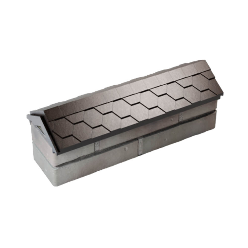 Парапет Zking Эверест Коричневый с посадкой на 0.5 кирпича (130мм) в Ульяновске фото