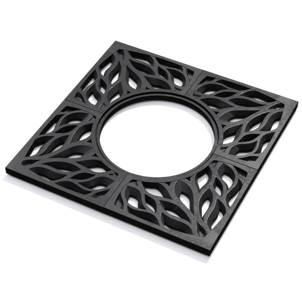 Приствольная решетка для дерева ZKING CRUST 1.2х1.2м Черная в Ульяновске фото