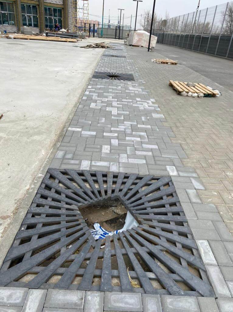 Приствольная решетка для дерева ZKING ATMOSPHERE 1.2х1.2м Черная в Ульяновске фото