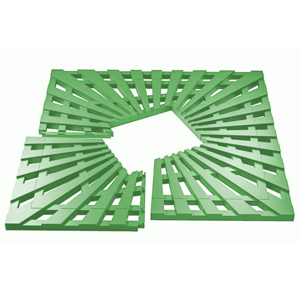 Приствольная решетка для дерева ZKING ATMOSPHERE 1.2х1.2м Зеленая в Ульяновске фото