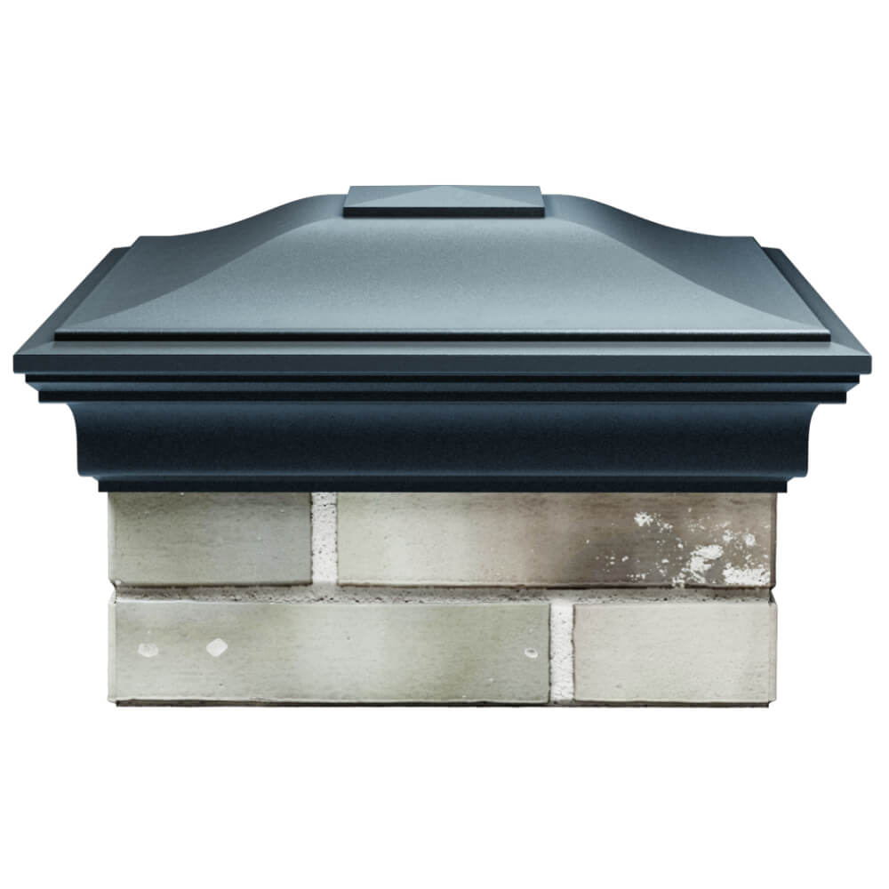 Колпак Zking Монблан Серый на столб 1.5х1.5 кирпича (385х385мм) Ульяновск фото