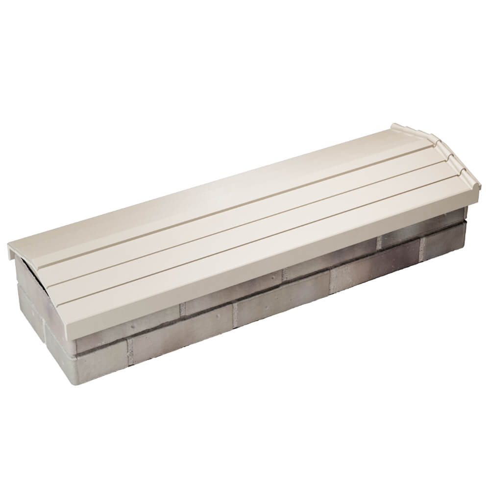 Парапет Zking Бона ХайТек Бежевый посадка на 0.5 кирпича (130мм) в Ульяновске фото