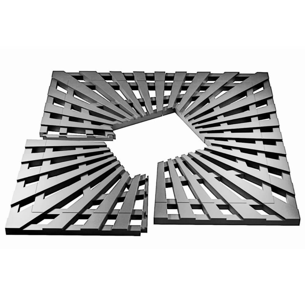 Приствольная решетка для дерева ZKING ATMOSPHERE 1.2х1.2м Серая в Ульяновске фото