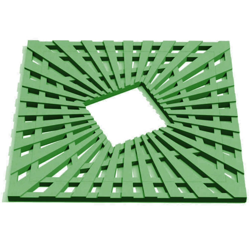 Приствольная решетка для дерева ZKING ATMOSPHERE 1.2х1.2м Зеленая Ульяновск фото